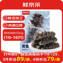 鲜京采【京东生鲜自有品牌】大连即食海参 1斤 10-16只 固形物75% 