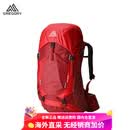 GREGORY 格里高利琥珀68/54/44/34L 户外徒步双肩背包 登山包女 四代-44L-红色 ALL