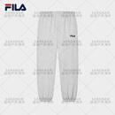 斐乐（FILA）男士2024秋季时尚多色宽松收口运动长裤卫裤 云雾花灰-MG 宽松款 190_96A_XXXL