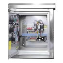 京严甄选二路电机风机控制箱启停三组水泵配电柜一控二缺相保护箱11-22KW 消防风机控制箱220v定制类1控1户外