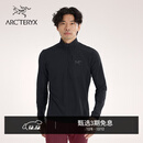 ARC'TERYX始祖鸟 RHO LT ZIP NECK 轻量 男子 内层长袖上装 BLACK/黑色 M