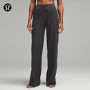 lululemon丨Throwback Still 女士运动长裤 常规版型 LW5EFPS 石墨灰 M /8