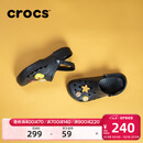 卡骆驰（CROCS）洞洞鞋贝雅男鞋女鞋轻便耐磨一脚蹬拖鞋休闲鞋|10126 黑色-001 41 /42(260mm)