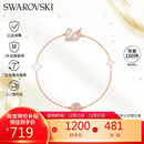 施华洛世奇（SWAROVSKI）DAZZLING SWAN 粉调天鹅 女士手链女生日礼物女5472271