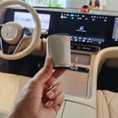 问界m8m9理想方向盘套清洁辅助装饰套智界r7享界内饰汽车驾驶配件 钻石系列-小羊皮黑色