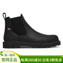 丹纳（danner） 都市户外工装鞋Bull Run Chelsea手工防滑耐磨男士经典切尔西靴 黑色Black 41.5
