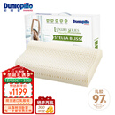邓禄普（Dunlopillo）斯琳拉邂逅波浪枕荷兰进口特拉雷Talalay天然乳胶枕物理发泡工艺 