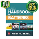 9781260115925 电池手册 英文原版 Linden's Handbook of Batteries 精装第5版 英文版