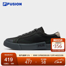 FILA FUSION斐乐潮牌POP帆布鞋男鞋2025秋季拼接时尚板鞋