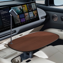 理想车内悠享悬浮中桌板车载支架桌板 胡桃色