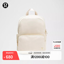 lululemon丨Everywhere Small 小款背包 *金属件 双肩包 LU9CZPS 浅象牙白/橡木棕/金 O/S