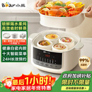 小熊（Bear）电炖盅 炖汤盅电炖锅隔水炖燕窝炖盅煲汤炖汤一体电锅3-4人用炖蒸煮一体4.1L DDZ-J25H5