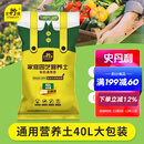史丹利（STANLEY）营养土40L大包装营养土养花专用通用型花土种菜种花土壤
