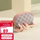 高尔夫（GOLF）钥匙包女时尚印花女士卡包多功能零钱包收纳包锁匙包生日礼物女