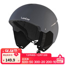 迪卡侬滑雪头盔滑雪装备成人透气抗冲击[新老款随机发]2367696深灰色L码