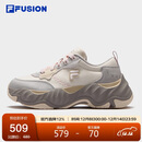 FILA FUSION斐乐潮牌女鞋海星鞋2025年增高帆布鞋休闲鞋