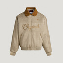 阿迪达斯（adidas）三叶草 马年限定 新年款男CRFT JKT PAD M 运动棉服 KT0674 褐 L