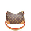 【二手99新】路L易威V登  老花女士单肩斜跨包 奢侈品箱包真品 99闲置黄牛角29*16cm