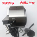 台湾标准中空中实液压卡盘油压动力夹头 5 6 8 10 12 15寸 全钢体 6寸中空卡盘含A5法兰盘