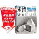 经典全集《素描基础教程》自学入门教材书籍铅笔手绘画画册本从单个体石膏几何体成人美术临摹范本到精通人物