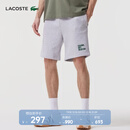 LACOSTE法国鳄鱼男装简约日常休闲舒适棉质短裤运动短裤|GH8019 CCA/银灰色 M 4