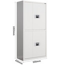 柜都福宝加厚通双节保密柜电子密码锁加厚【1组】