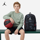 Jordan耐克AJ乔丹双肩男女书包简约涂鸦大容量隔层双肩包背包