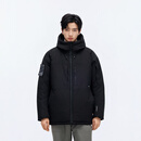 RESTICK战隼2.0 200G金标P棉外套保暖防潮冬季PrimaLoft连帽防寒服棉服 黑色 200G金标P棉 岚甲MistArmor M