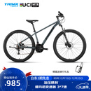 千里达（TRINX）千里达M985山地自行车禧玛诺21速油压碟刹暮云灰17寸