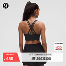 lululemon丨Energy 女士长款运动内衣 *Evolve LW2EDRS 黑色 M
