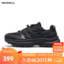 迈乐（Merrell）运动户外FREE STRIDE迈行LITE男女款百搭情侣城市休闲轻量徒步鞋 MT6325301-02黑色 男女同款 43