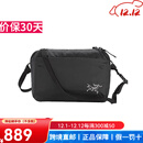 始祖鸟（ARC'TERYX）HELIAD 6L防泼水背包运动户外休闲拉链开合单肩斜挎腰包男女同款 黑色 25*17*9cm 均码