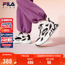 FILA斐乐儿童童鞋跑步鞋2025秋冬男女童旋钮扣流星运动鞋子