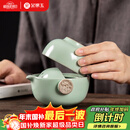 金镶玉功夫旅行茶具套装泡茶壶 快客杯飘逸杯盖碗汝窑 祥龙快客杯