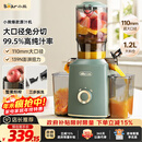 小熊（Bear）榨汁机 原汁机渣汁分离 多功能家用全自动冷压榨果汁橙汁压榨器果蔬机110mm口径F02E3【国家补贴】