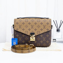 【二手99新】老花新款小邮差mini单肩包  二手奢侈品箱包纪念日生日礼物 拼色邮差单肩包