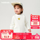 巴拉巴拉balaOne宝宝打底衫男童女童装2025冬季半高领t恤婴儿209425100201