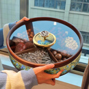 家の物语（KATEI STORY）日本实木干果盒收纳盒家用客厅轻奢高档零食瓜子坚果干果盘分格