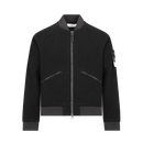 【95成新】STONE ISLAND 石头岛  25秋冬男 飞行员夹克 黑色 S