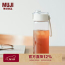 无印良品（MUJI）共聚酯 便携水杯高颜值透明水杯运动水杯 透明 550ml