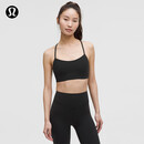 lululemon丨Flow Y Nulu™ 女士运动内衣 LW2ERQA 黑色 S