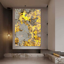 定制天然大理石透光奢石潘多拉入户玄关电视别墅挑空背景墙石材 款式12