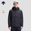 迪桑特（DESCENTE）DUALIS系列男士山峰夹克防水透湿羽绒服 IB-墨黑色 XL (180/100A)