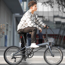 大行（DAHON）折叠自行车20英寸8级变速经典P8单车KBC083 消光灰经典版--京仓