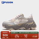 FILA FUSION斐乐潮牌女鞋海星鞋2025年增高帆布鞋休闲鞋