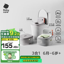 babycare儿童马桶宝宝马桶坐便器小马桶小恐龙多功能坐便器 温特绿