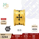 周生生黄金转运珠王安宇同款 信念XL足金男女情侣串珠 不含绳86640C定价