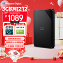 西部数据（WD）4TB 移动硬盘 USB3.0 SE系列 2.5英寸 机械硬盘 笔记本电脑外接 外置存储办公 大容量家庭存储