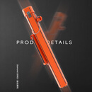 VIBRANTLIZARD钻石高端便携2*3五孔多功能防水大头杆台球杆包杆桶 橙钻-赠送加长手把袋+巧克包