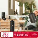 泰摩栗子C5手冲咖啡壶套装礼盒 手磨咖啡家用咖啡具 圣诞送礼生日礼物 栗子C5礼盒-【臻选版|黑色】
